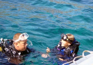 Clases de iniciación al buceo 